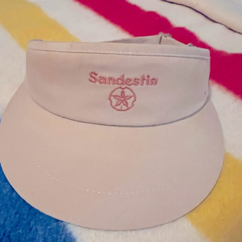 Vintage Sandestin Golf & Beech Resort MADE IN USA Golf Visor